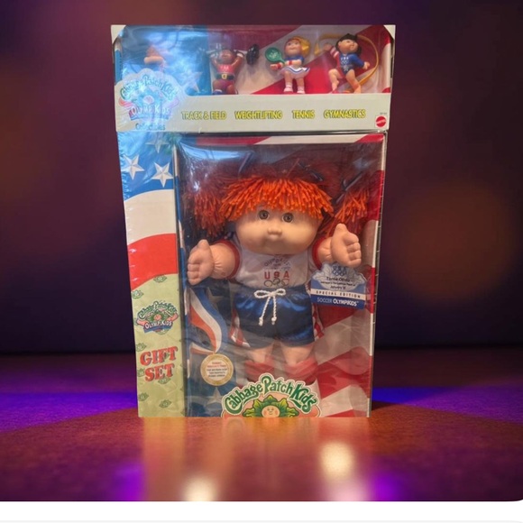 Cabbage Patch Doll Kid Special Edition 1996 Olympic ( winners )Red hair NWT - Picture 5 of 15